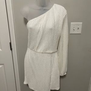 One Shoulder Sequin Dress